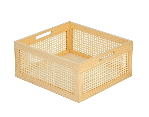 Wood Basket - Mila