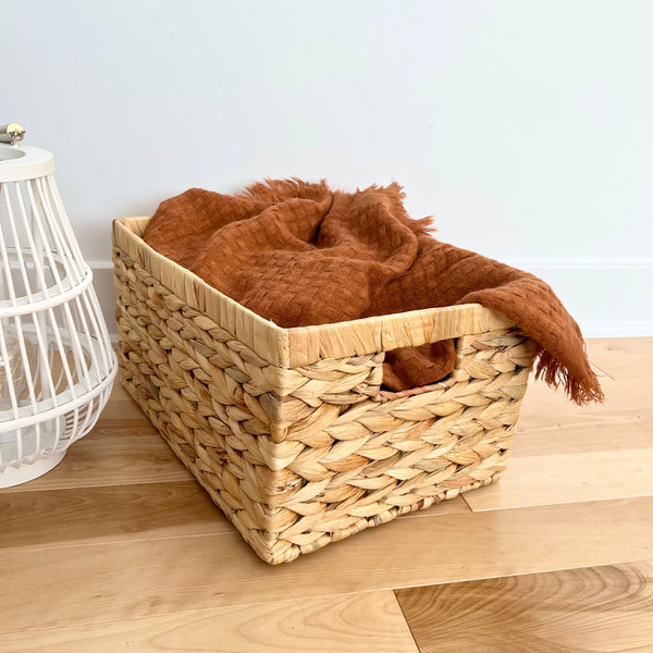 Wicker Storage Basket - Emma