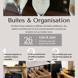 Billet pour l'événement Bulles & Organisation - Brossard