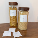 Square labels - Pantry