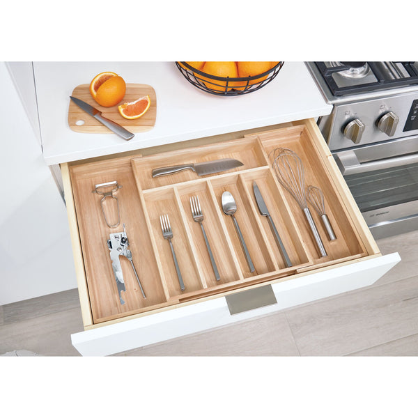 Expandable wooden drawer organiser - Claudia